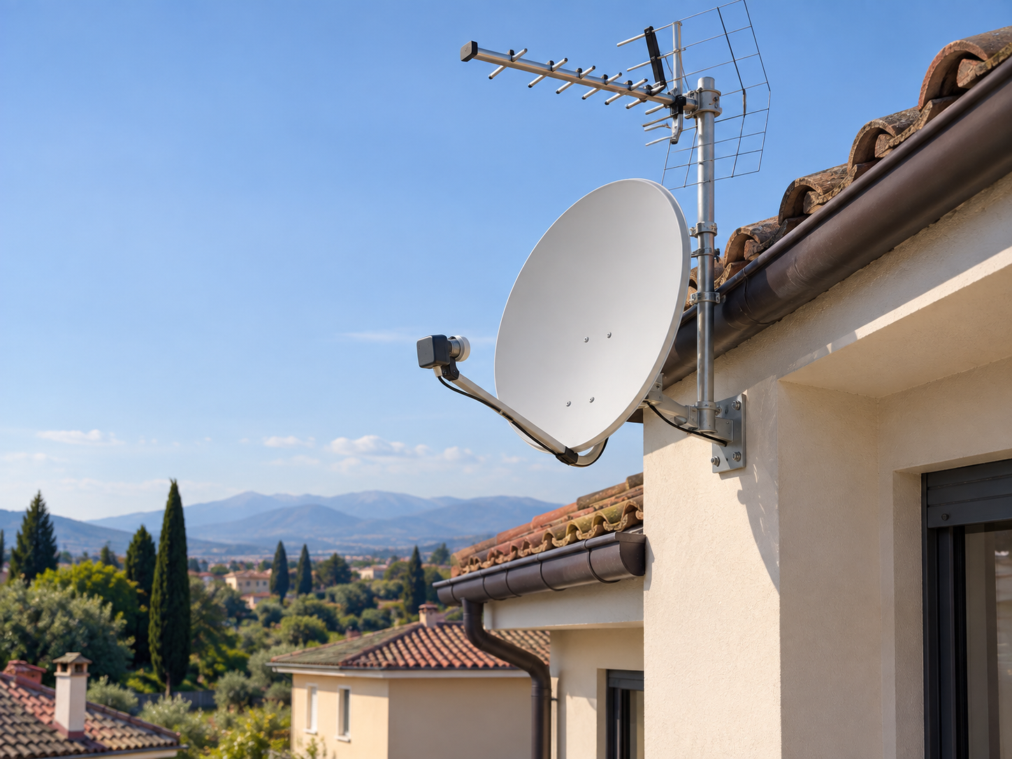 Impianto Satellitare e terrestre in appartamento